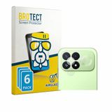BROTECT Screenprotector 6 Stuks voor Xiaomi Poco F9 Pro (ALLEEN Camera Lens) Transparant