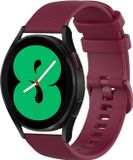By Qubix - Sportband met motief - Wijnrood - Geschikt voor Huawei Watch GT 4 / GT 5 (41mm) & GT 5 Pro (42mm)