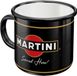Nostalgic-Art Emaille Beker - Martini Served Here