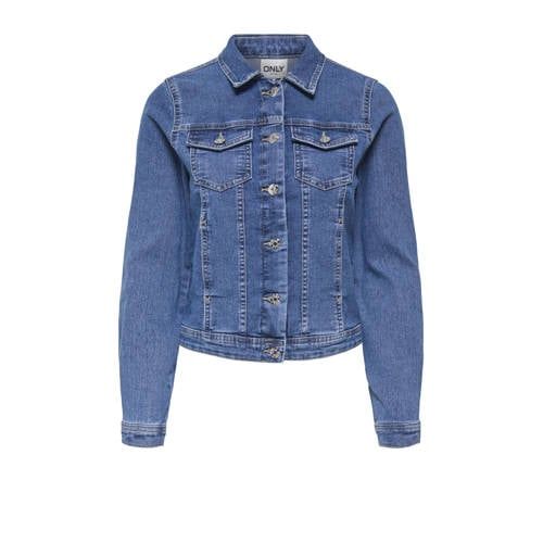 ONLY MATERNITY denim zwangerschaps spijkerjas medium blue denim