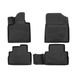 OMAC 3229444 Jeu de tapis de sol ETP (élastomère thermoplastique), noir