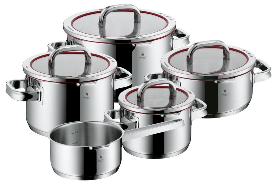 WMF Function 4 Pannenset 5-delig - RVS Kookpannenset