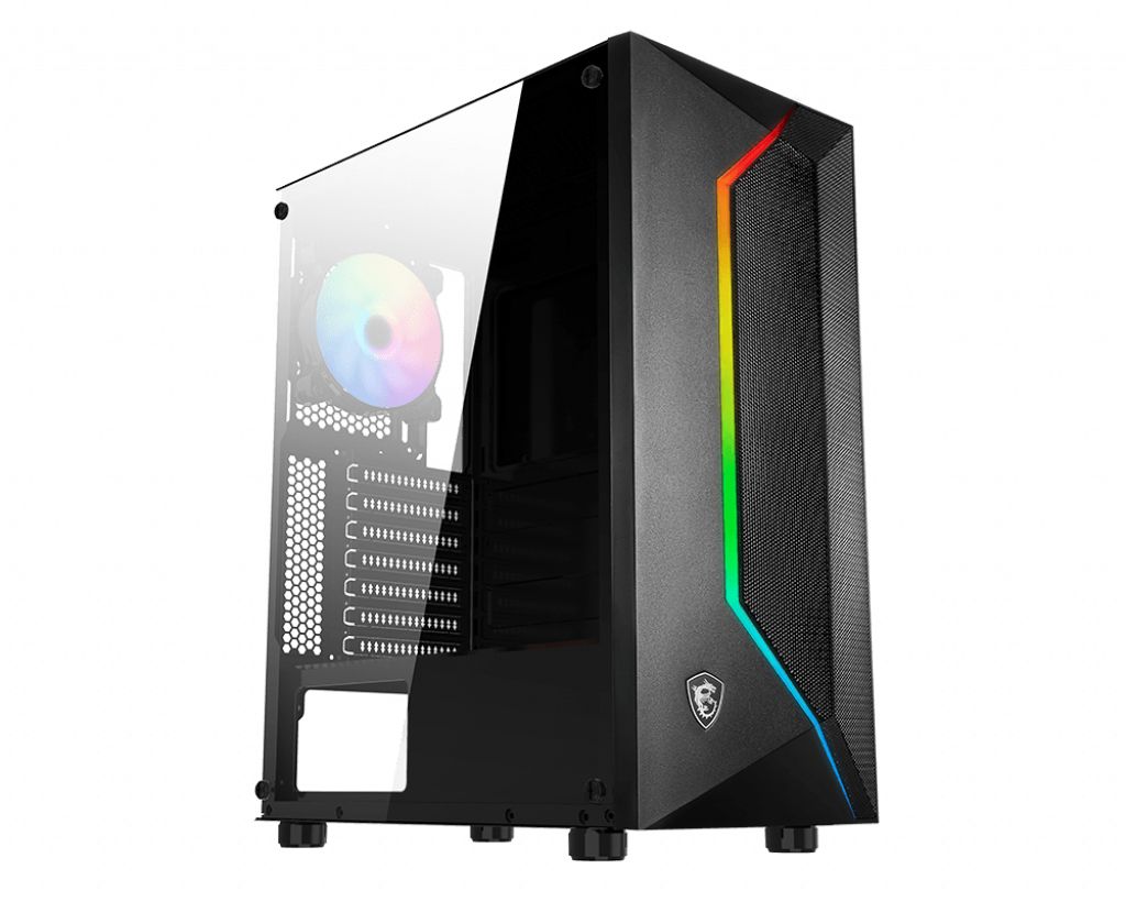 MSI MAG VAMPIRIC 100R Mid Tower Gaming PC Case - Black