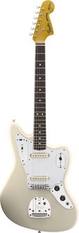 Fender Johnny Marr Jaguar Olympic White Electric Guitar - Alternative Model