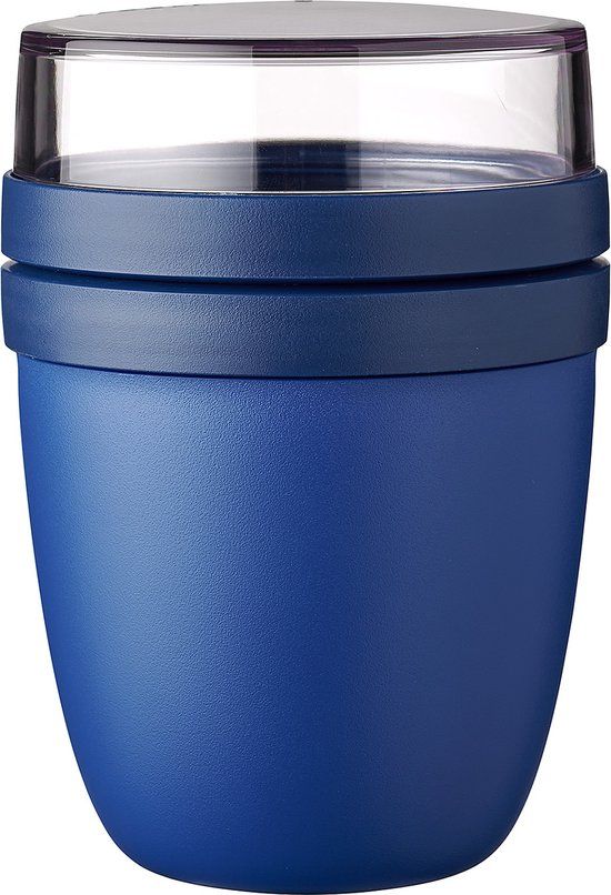 Mepal Ellipse Lunchpot - 500 ml + 200 ml - Vivid Blue