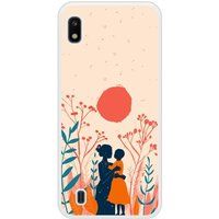 Samsung Galaxy A10 Souffle de tendresse Verstevigd hoesje met sublimatie bedrukking