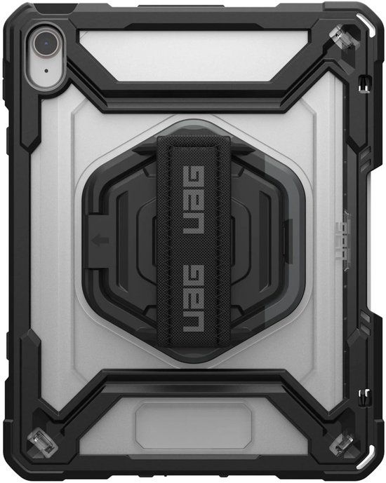 Urban Armor Gear Plasma Backcover voor Apple iPad 11 (2025) 11 inch A16 / iPad 10 (2022) 10.9 inch - Ice Black