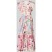 YAS Jurk 'YASMessa' beige / blauw / geel / pink