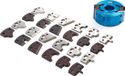 Merkloos / Sans marque HBM 100 mm Profi Houtfreeskop met 7 sets Messen