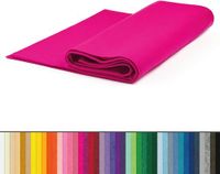 Vilt, Fuchsia Vilt per meter, breedte 90 cm, handwerk, naaien, kostuums, decoratie (1 meter)