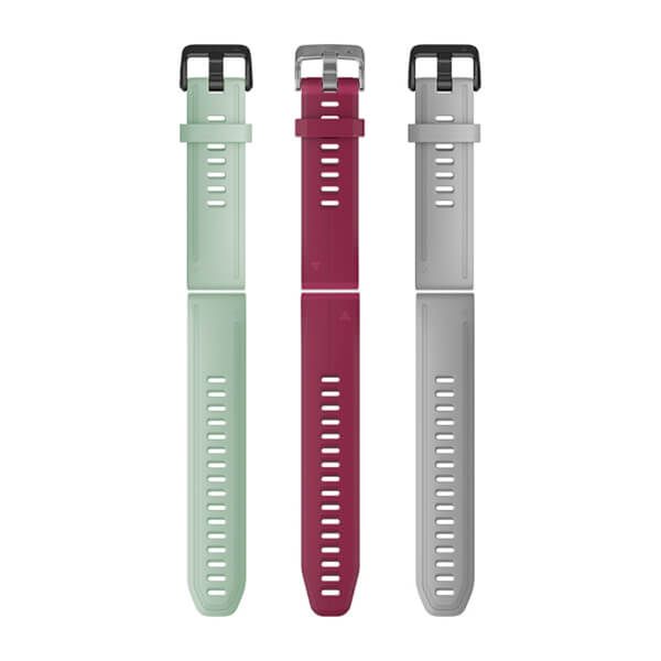 Garmin QuickFit® 20mm horlogeband - Deep orchid/Light Sand siliconen