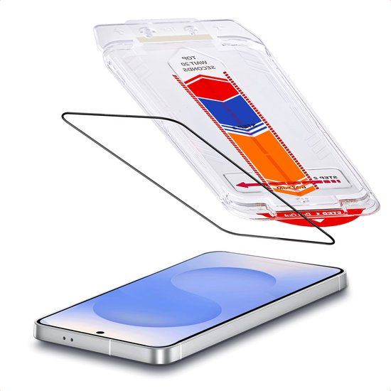 Accezz Screen Protector - Geschikt voor Samsung Galaxy S24 / S25 - Glas Screenprotector met Anti-dust Applicator