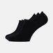 SOLIT socks Onzichtbare sneakersokken die niet afzakken - Maat 35-38 - Zwart - 3 paar