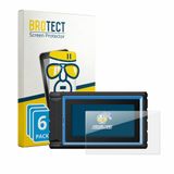 BROTECT Screenprotector 6 Stuks voor Topdon VeriDiag X800 BT Beschermglas transparant