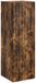 vidaXL Armoire de salle de bain murale chêne fumé 33 x 34,5 x 100 cm