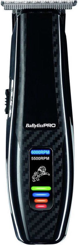 BaByliss FlashFX Trimmer - Zwart - Snoerloos