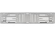 Aluminium Lampa 19924 Aluminium voorpaneel houder