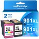 Icecat Cartouches d'encre 901XL - 2 pièces (1 noir, 1 couleur)