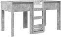 vidaXL Stapelbed voor Kinderen Beton Grijs 100 x 200 cm Bewerkt hout