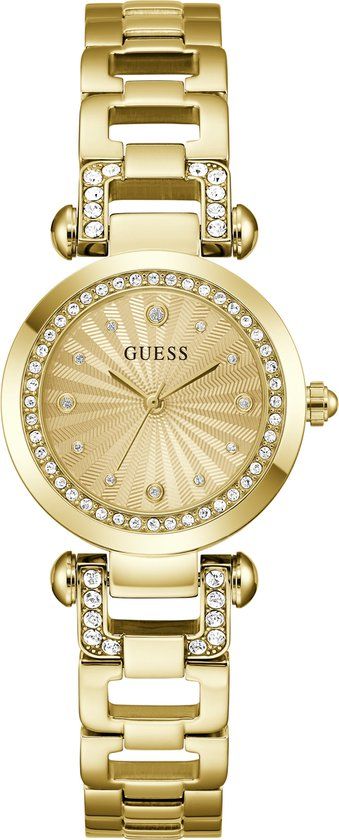 Guess Ginger GW0869L4 Horloge - Staal - Goudkleurig - Ø 30 mm