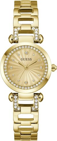 Guess Ginger GW0869L4 Horloge - Staal - Goudkleurig - Ø 30 mm