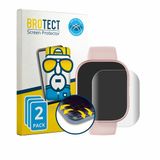 BROTECT - Screenprotector voor Mingtawn Smartwatch 1.83" - Folie Beschermfolie transparant volledig dekking - 2 Stuks
