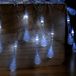 Blendend 2,5 m led-lichtketting met 3 AA-batterij, koudwit, ideaal voor decoratie en sfeer binnen en buiten.