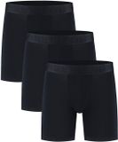 Superdry BOXER TRIPLE PACK Heren Onderbroek - Raven Black Marl