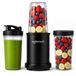Safecourt Kitchen Power Blender – 1000W – Smoothie Maker voor IJs & Bevroren Fruit – BPA-vrij – To-Go Beker – Zwart