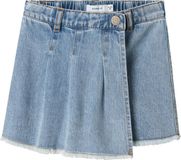 NAME IT Meisjes NMFHANNA DNM SKORT 4070-OV H Bermuda shorts