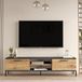 Arabic House Tv-meubel Ciftlik Melamine Naturel Antraciet 160cm