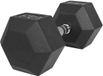 Gorilla Sports Dumbbell 25 kg - 1 x 25 kg Hexagon Rubber