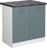 Vicco R-Line meuble vasque – 80 cm, WB anthracite bleu-gris