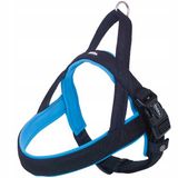 Nobby Mesh Preno Hondentuig Blauw/Zwart S-M (38-50cm)