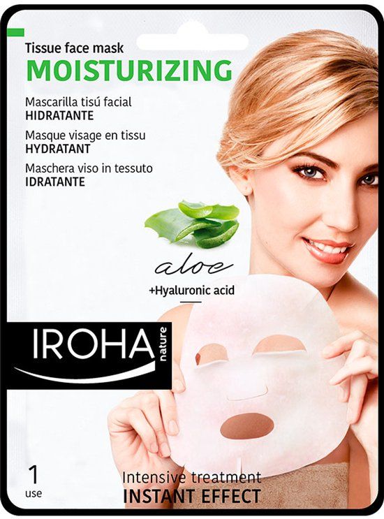 Iroha Hydraterend Masker Tissue (1 Stuks)