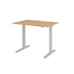 Hammerbacher Zit-sta-werkstation XMKA12 120 x 80 cm