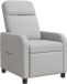 vidaXL Recliner Wolkgrijs Stof