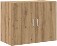 vidaXL Wandkast Artisanaal eiken 80 x 42,5 x 64 cm Bewerkt hout