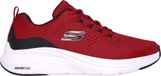Skechers Vapor Foam Heren Instappers - Rood/Zwart - Maat 46