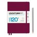 Leuchtturm1917 A5 Medium 120 grams editie Notitieboek ruled Port Red