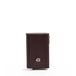 PIQUADRO - Portefeuille Compact Automatique - Femme - Bordeaux et Rose