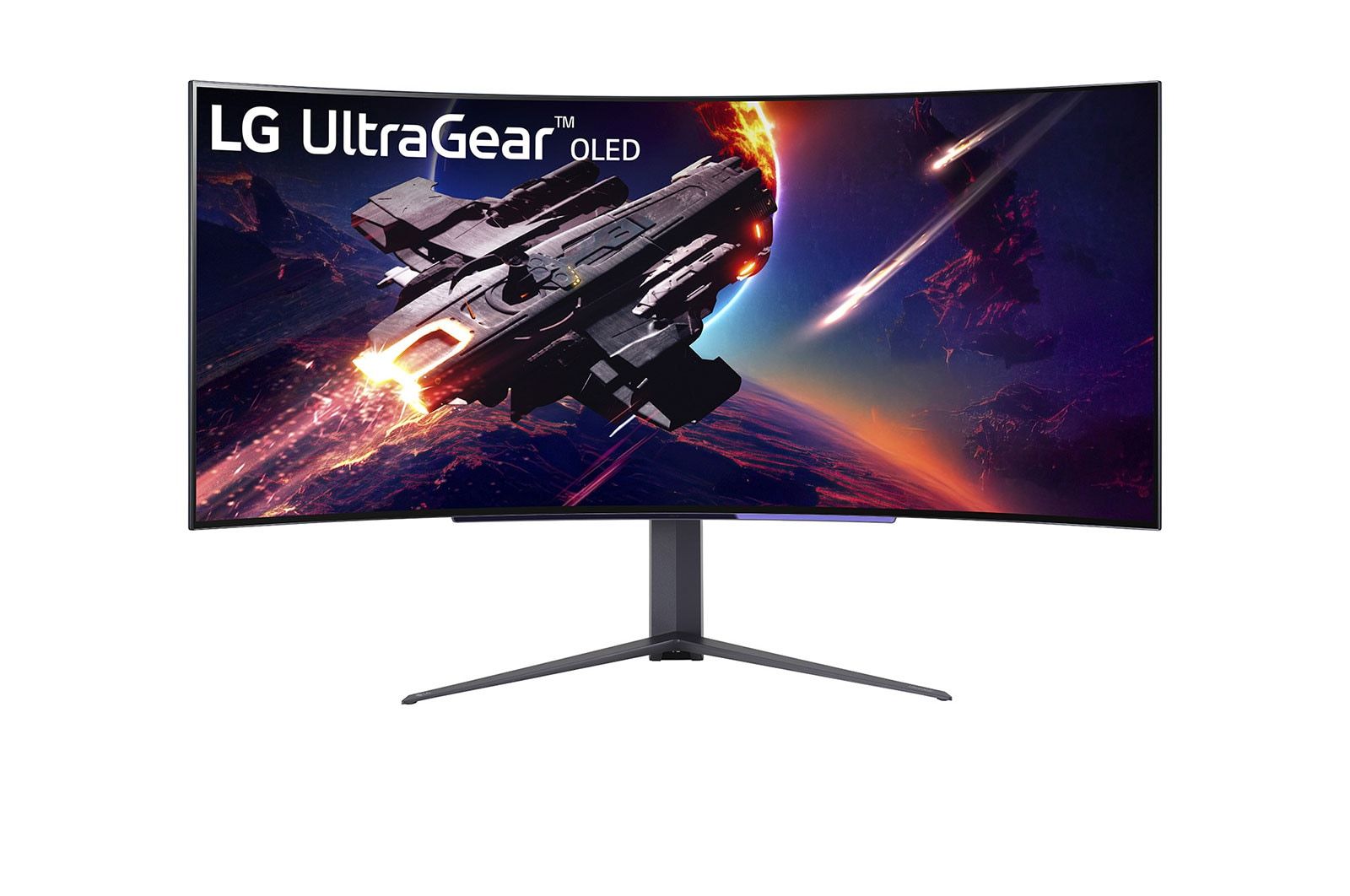 LG 45GR95QE-B - 44.5" Wide Quad HD OLED Gaming Monitor - 240Hz, Curved