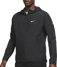 Nike Repel Miler Hardloopjack Heren - Zwart - Maat L