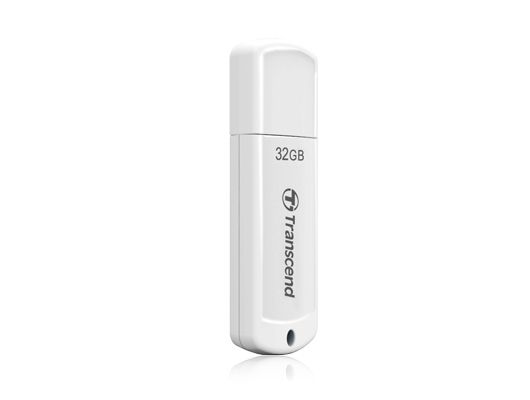 Transcend JetFlash elite 32GB JetFlash 370 USB 2.0 Type-A White Flash Drive