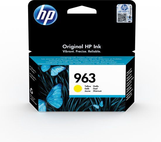 HP 963 Yellow Original Ink Cartridge - 700 Pages - 3JA25AE