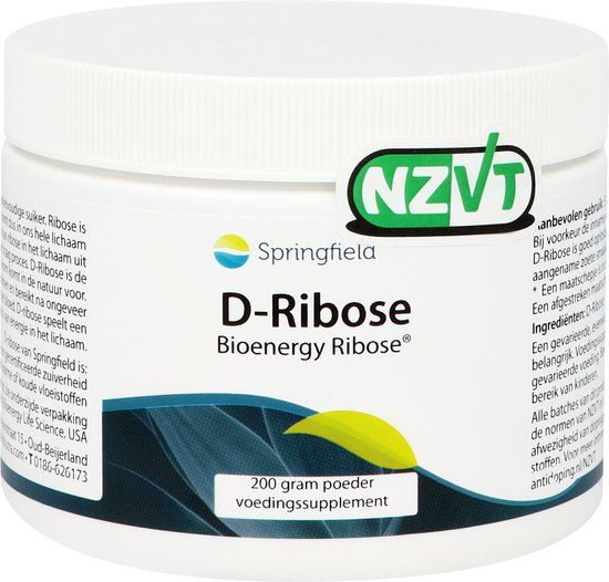 Springfield D-Ribose - 200g - Ribose Powder