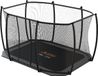 Avyna Veiligheidsnet gebogen palen tbv trampoline set 352 - L520 x B305 cm - Grijs