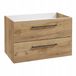 STAMAR meuble sous lavabo 70 cm Chêne Craft Or