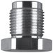 Bouchon aveugle Oms avec joint torique Din 300 bars Argent