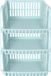 Plasticforte Stapelbare opbergmand - Mintgroen - 16L - Kunststof